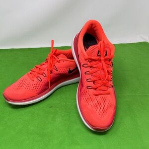 Men's Nike flex run shoes size 11.5 Hyper Orange